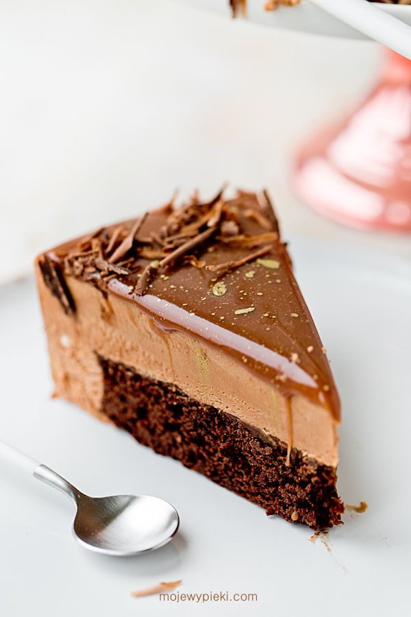 Nutella chocolate mousse cake
