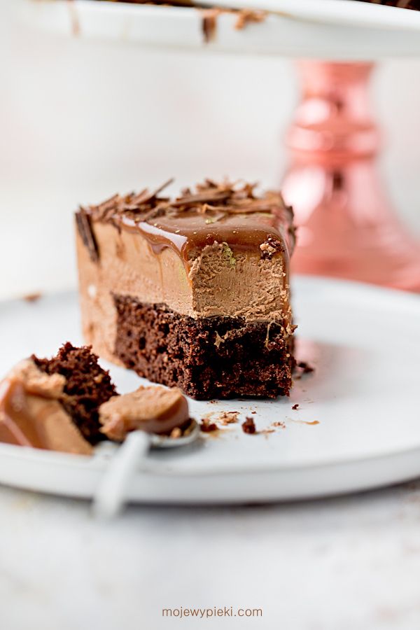 Nutella chocolate mousse cake
