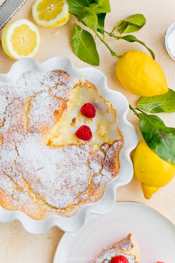 Lemon pudding