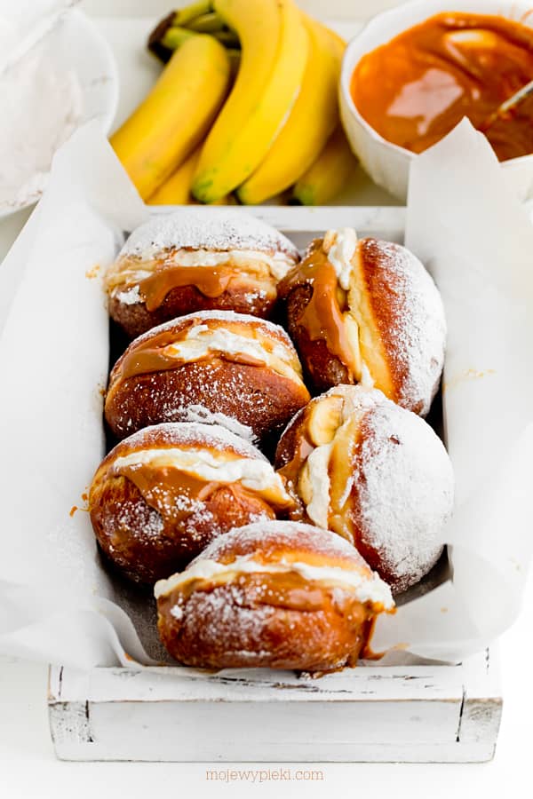 Banoffee doughnuts