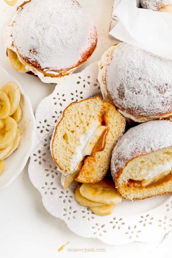 Banoffee doughnuts