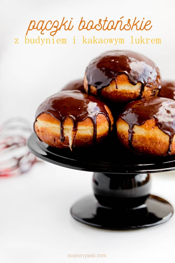 Boston cream doughnuts