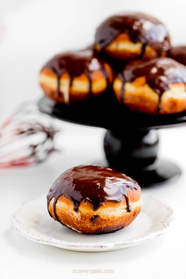 Boston cream doughnuts