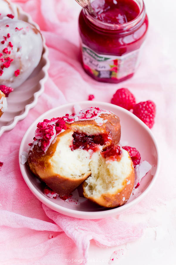 Heart-shaped doughnuts