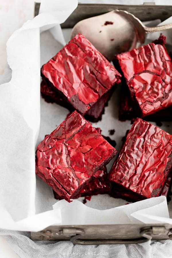 Red Velvet brownies