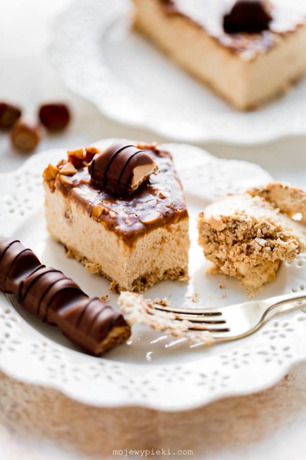 No-bake nocciola cheesecake