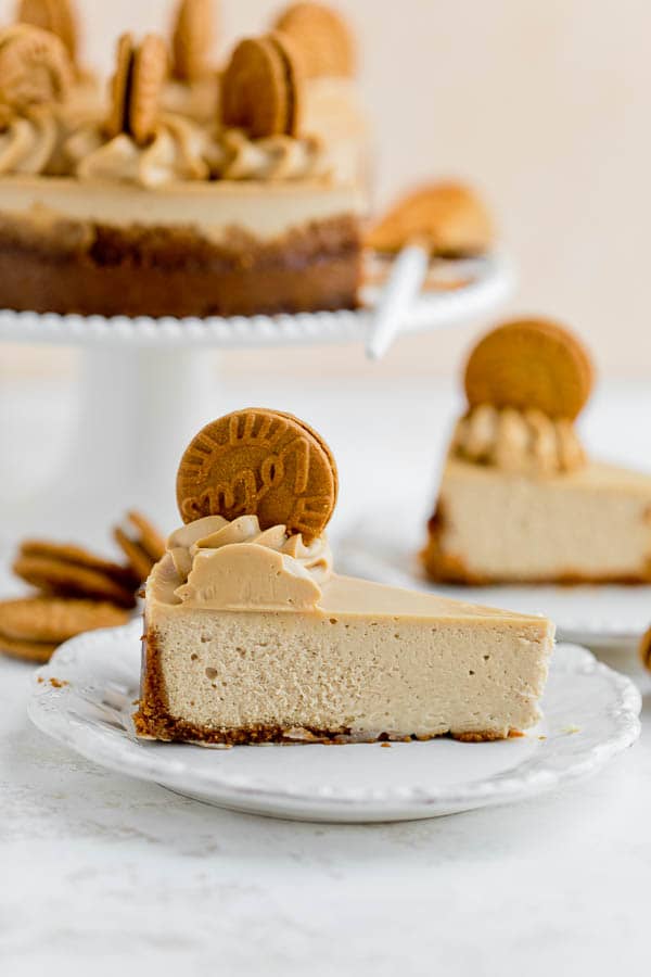 Lotus Biscoff cheesecake