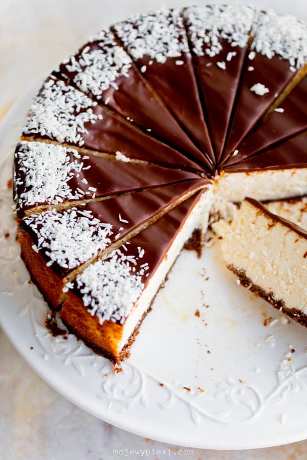 Bounty cheesecake