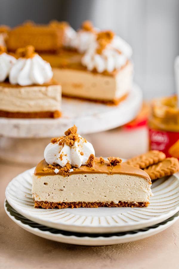 Lotus Biscoff cheesecake