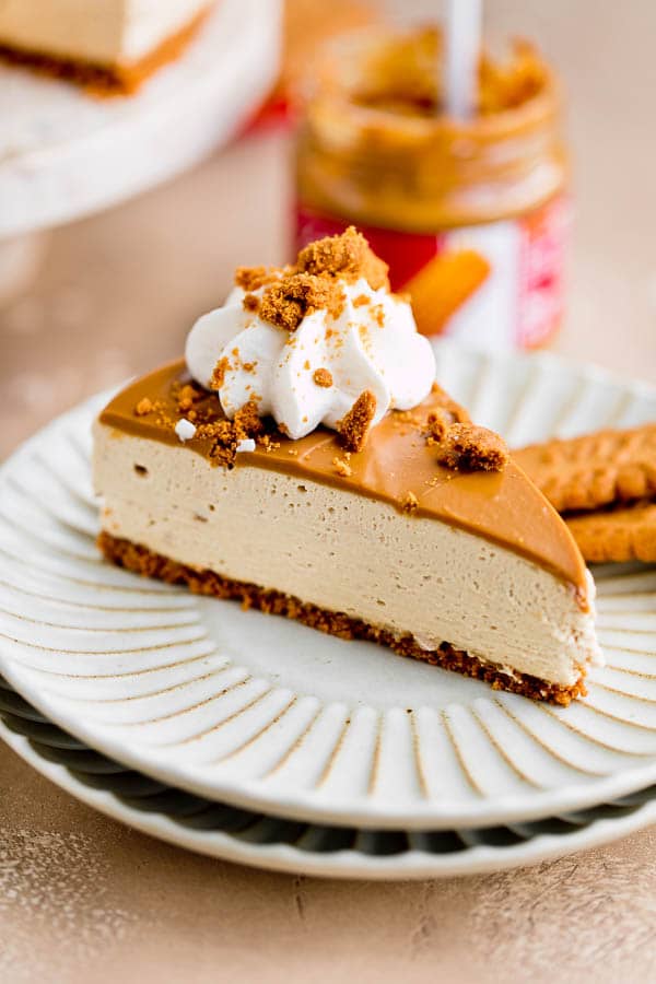 Lotus Biscoff cheesecake