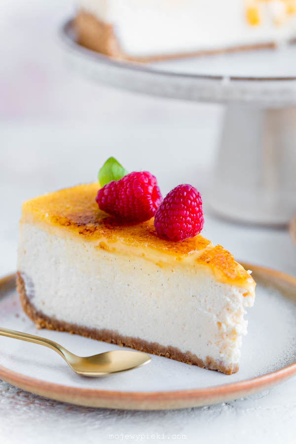Crème brûlée cheesecake