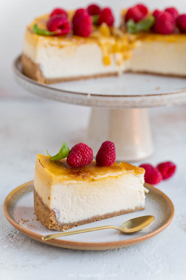 Crème brûlée cheesecake