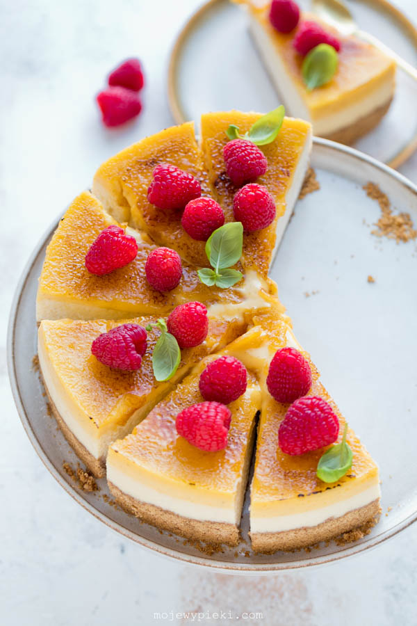 Crème brûlée cheesecake