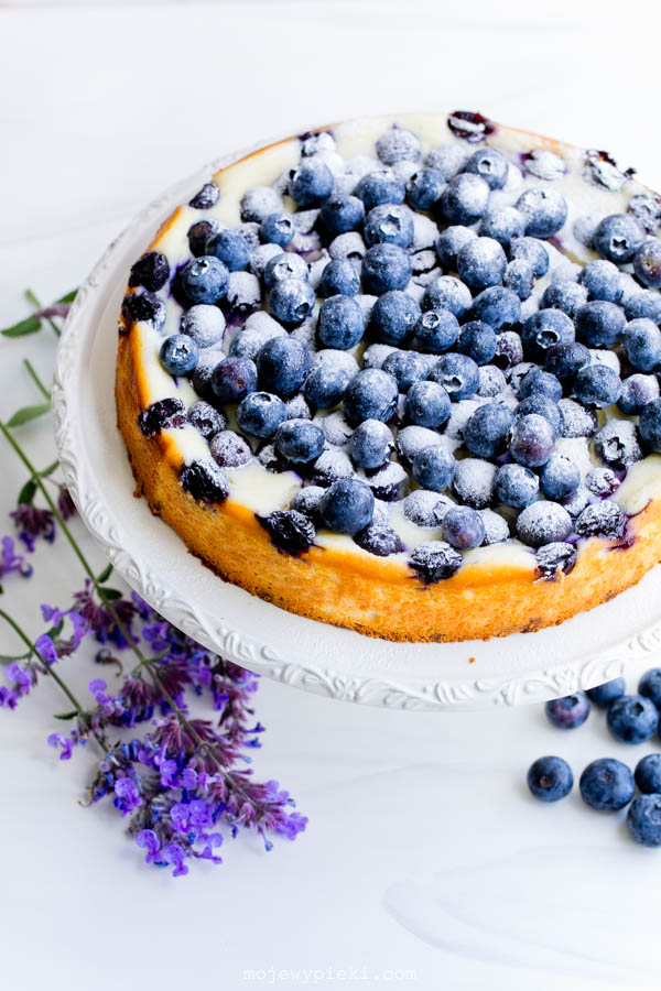Blueberry cheesecake