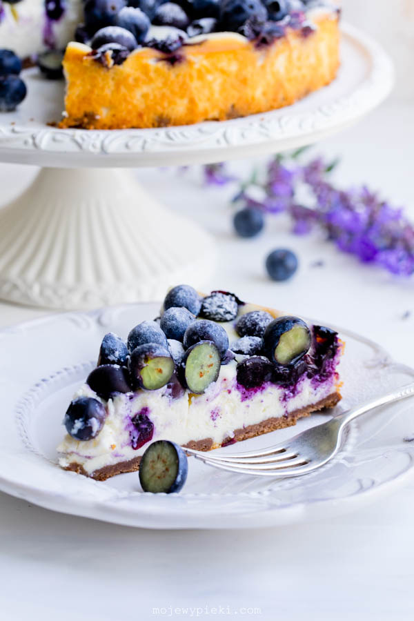 Blueberry cheesecake