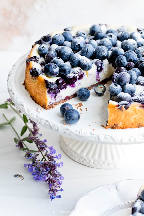 Blueberry cheesecake