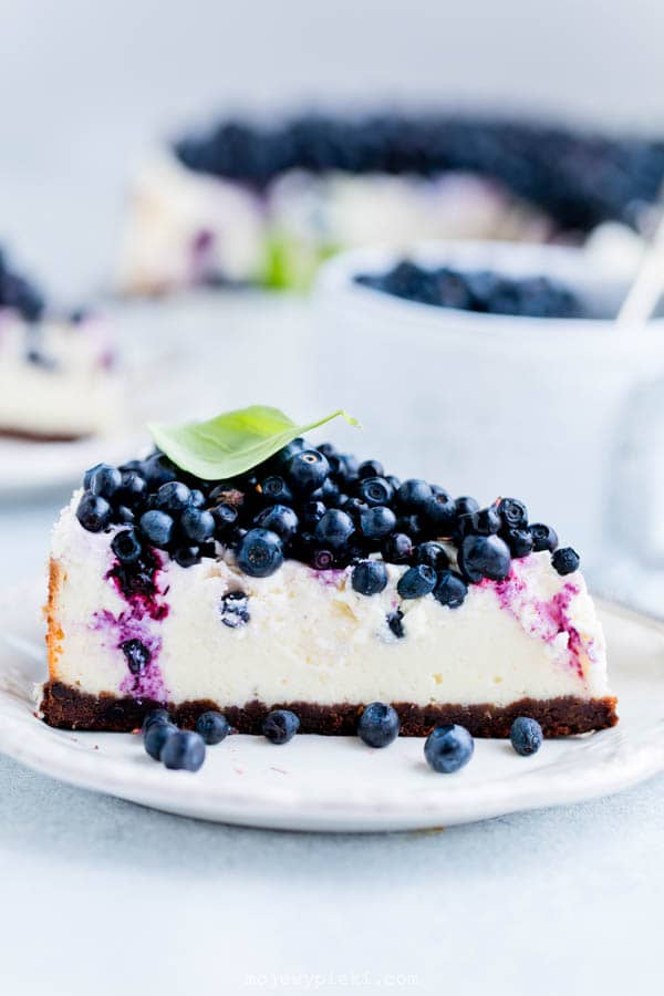Blueberry cheesecake