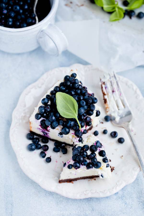 Blueberry cheesecake