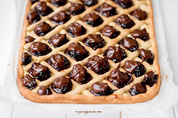 Chocolate Plum mazurek