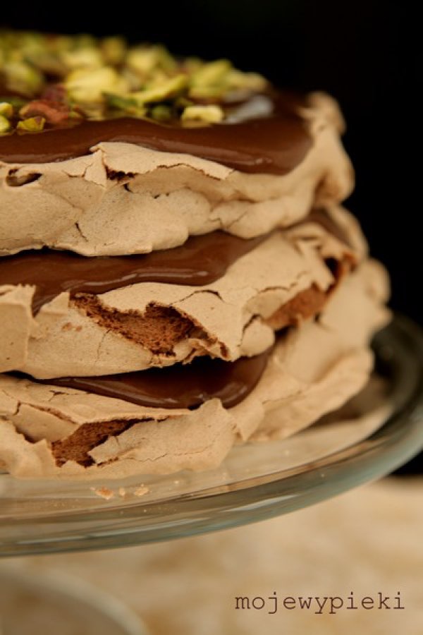 Gooey chocolate stack