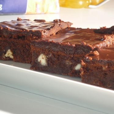 3-czekoladowe brownies