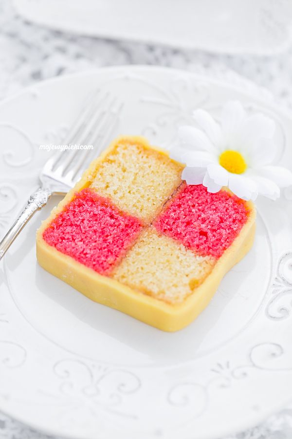 Ciasto Battenberg