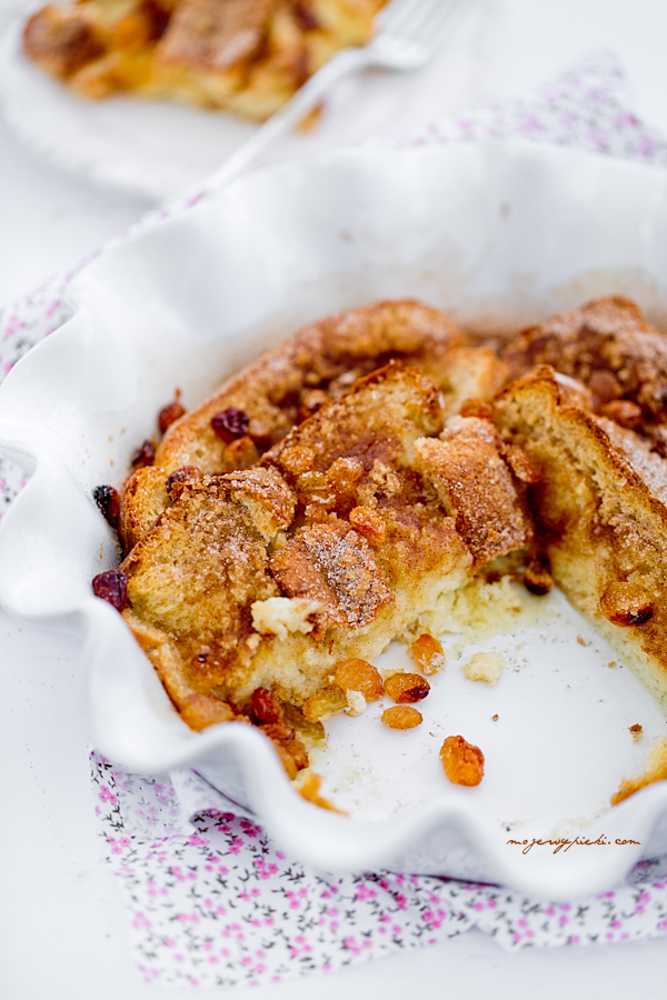 Bread and butter pudding