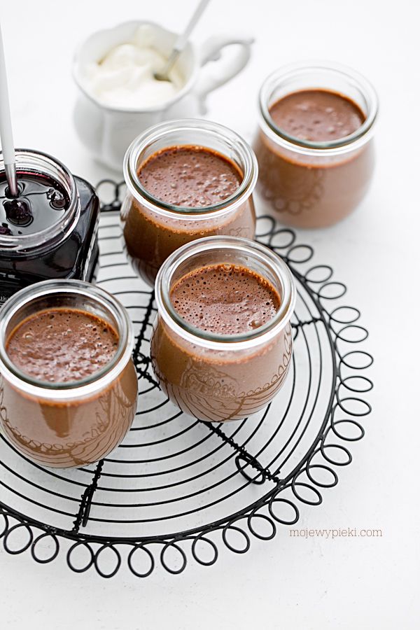 Czekoladowe pots de creme