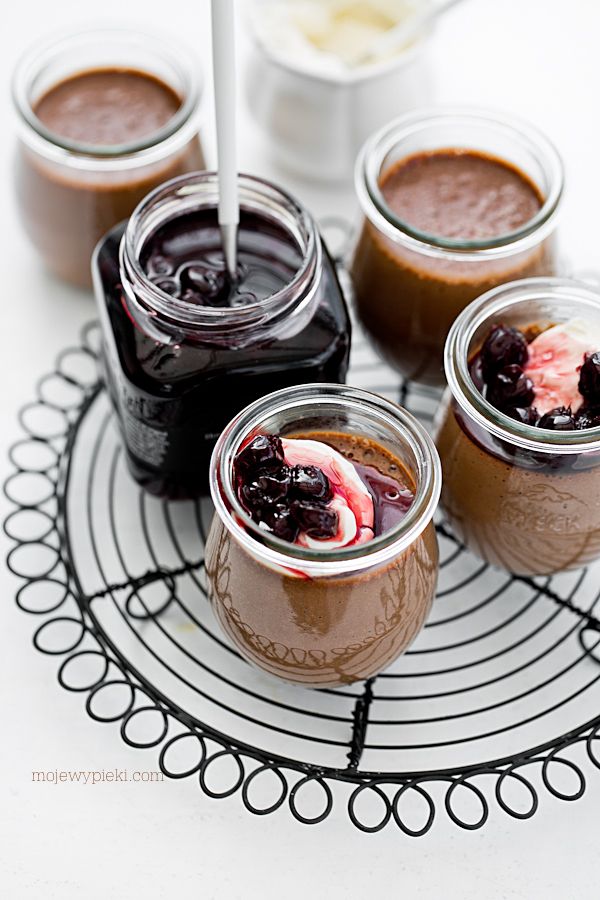 Czekoladowe pots de creme