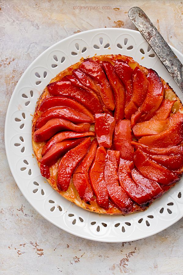 Pigwowa tarte tatin