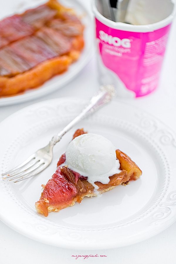 Rabarbarowa tarte tatin