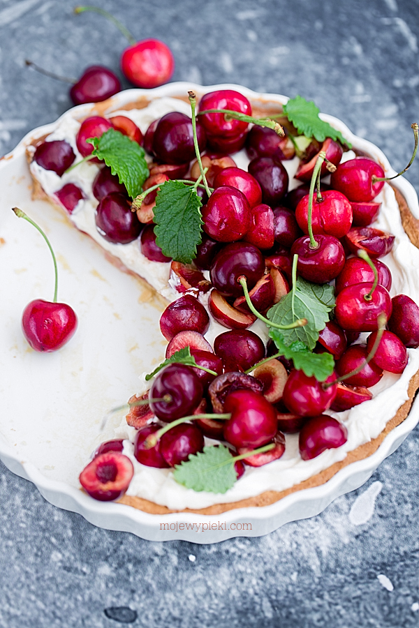 Tarta z czereśniami