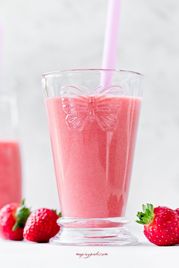 Truskawkowe smoothie