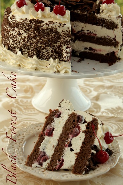 Tort Szwarcwaldzki (Black Forest Cake)