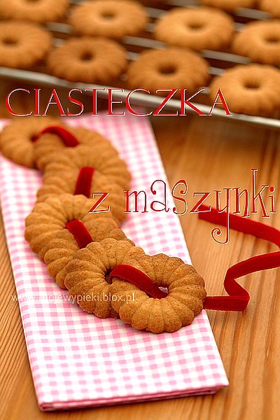  Ciasteczka z maszynki