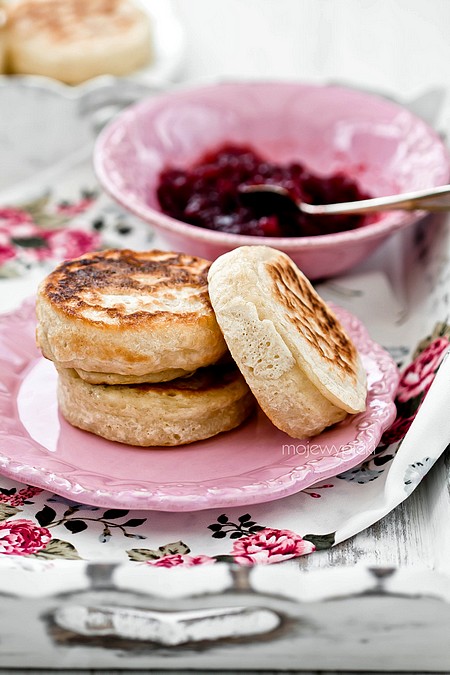 Crumpets, czyli angielskie racuszki