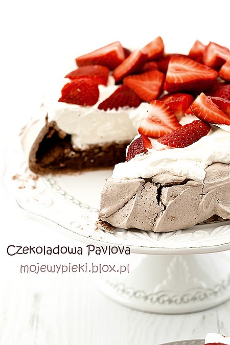 Czekoladowa Pavlova