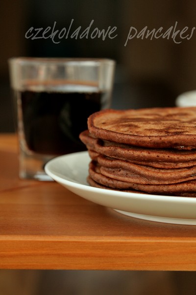 Czekoladowe pancakes