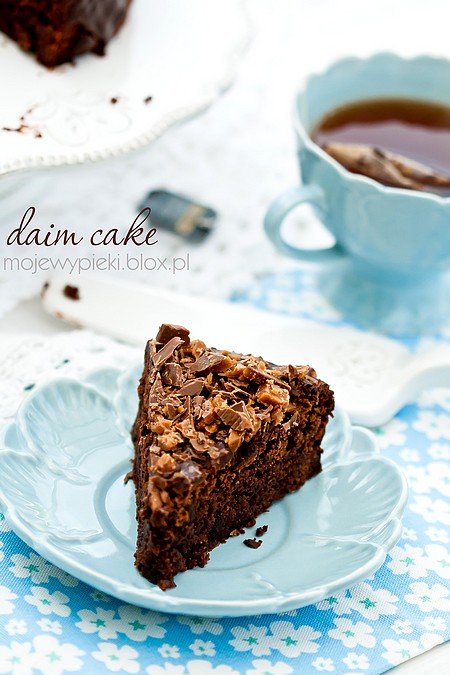 Daim cake (ciasto z batonikami Daim)