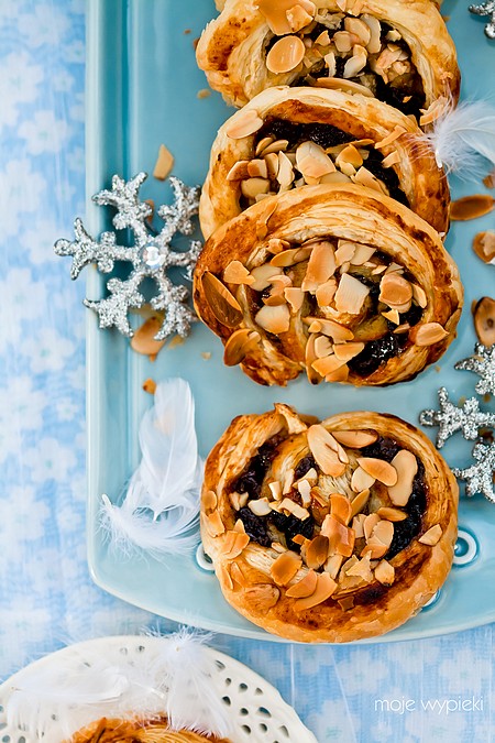  Mince pies w cieście francuskim