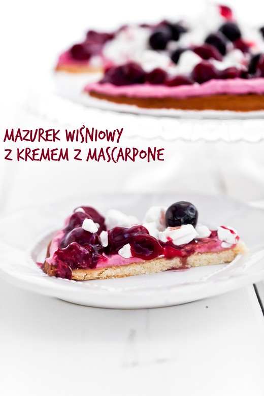 Mazurek wiśniowy 'last minute’