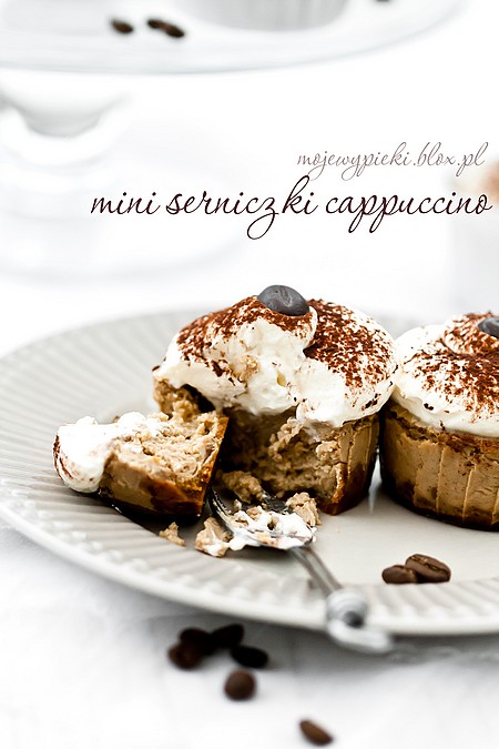 Mini serniczki cappuccino