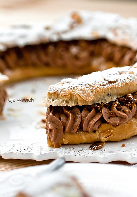 Paris - Brest z masą pralinową