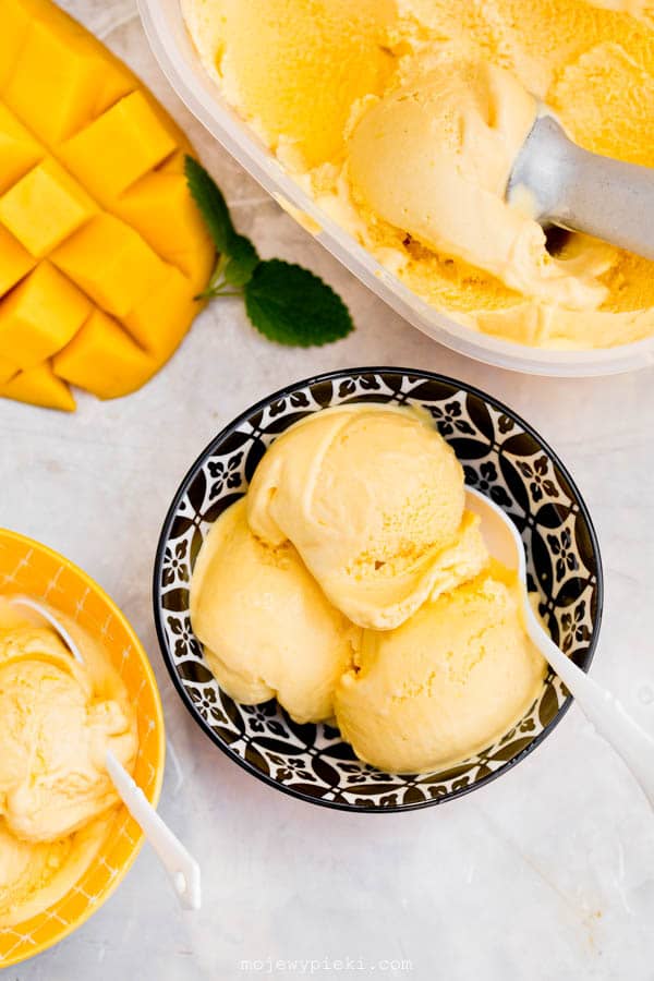 Lody z mango