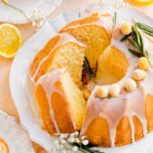 Cytrynowa babka wielkanocna