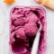 Lody jagodowe