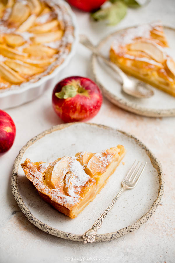 Normandzka tarta z jabłkami