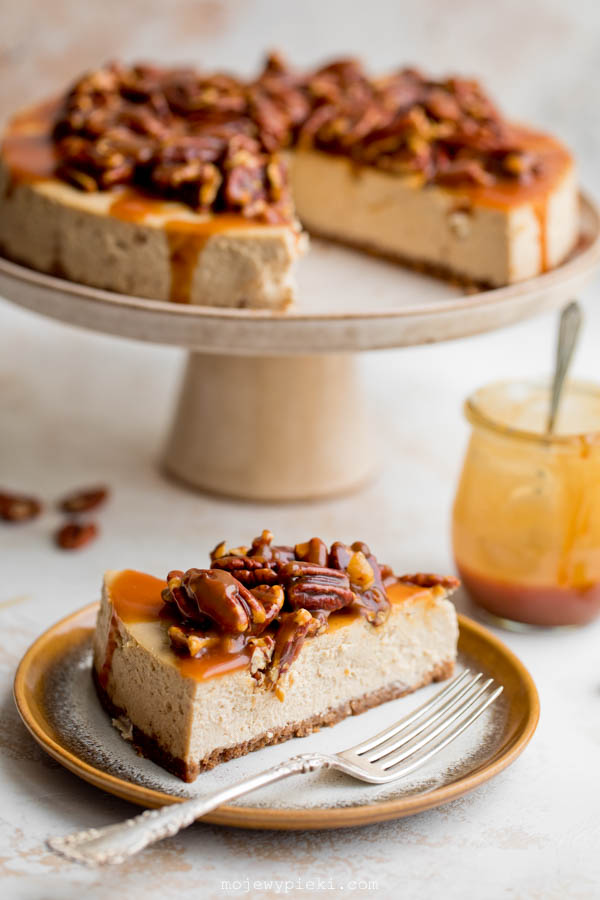 Sernik Pecan Pie