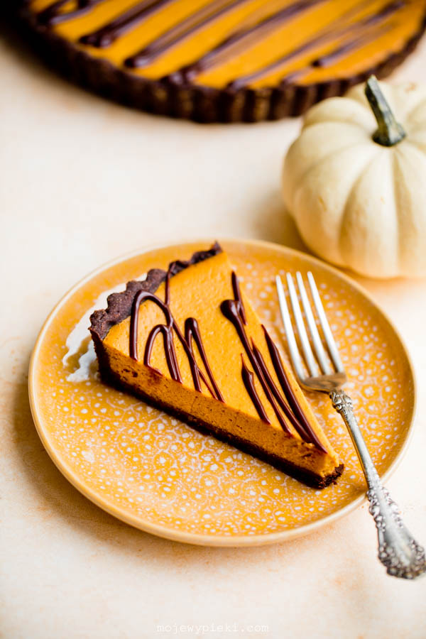 Tarta dyniowo-czekoladowa